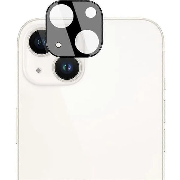 Camera Protector for iPhone 13 mini 5.4 inch/iPhone 13 6.1 inch HD Full Black Silk Printed Lens