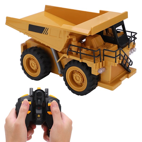 Simulering Dump Truck 2.4G trådlös fjärrkontroll Barn teknisk fordonsmodell