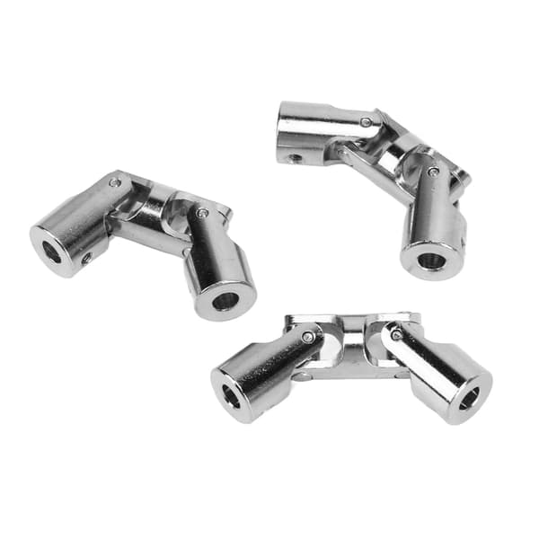 3 stk. 5mm til 5mm Indre Dia Roterbar Universal Styreaksel U Ledforbindelse til RC Modelbil Båd