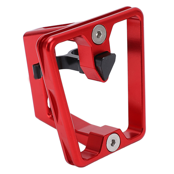 Folding Bike Front Carrier Adapter Aluminium Alloy Hollow Carved Mount Base for PODAY RED