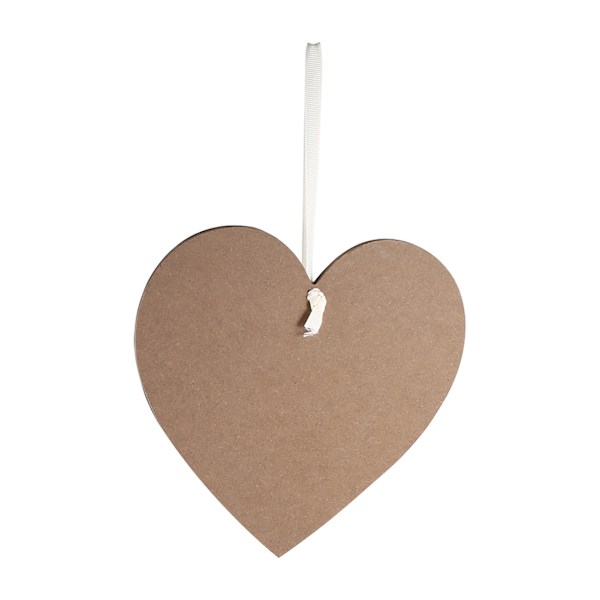 Vintage Love Heart Shape Daddy Her Kommer Mummy Bryllup Fest Træ Hængende Skilt Plakat Gave