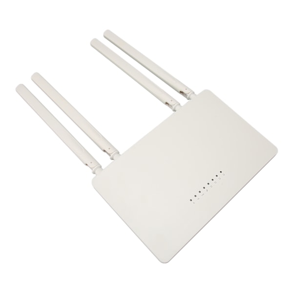 4G LTE Modem Router med 4 Antenner 1200Mbps Gigabit WiFi 2.4GHz 5GHz Dual Band WiFi AC1200 Trådløs Router EU Stik 100‑240V EU Stik