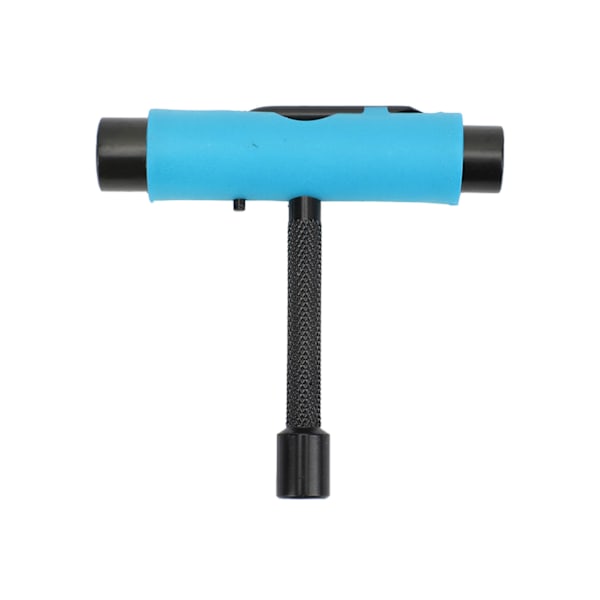 Skateboard-nøkkel 3 hull T-formet L-formet glideplate Vedlikeholdsnøkkel for skateboard Blå