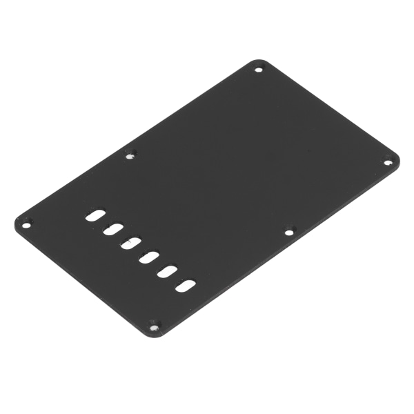 2 stk elektrisk gitar bakplate 6 hull Robust utsøkt utseende gitar pickguard bakplate svart