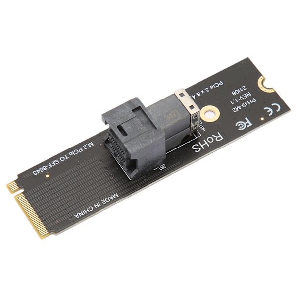 M.2 PCIE 4.0 - SFF8643 U2 -sovitin, M.2 NVME - SFF 8643 -sovitin SFF8643 - SFF8639 -sovitinkaapelilla