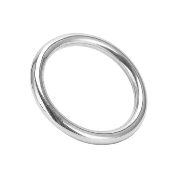 10 mm / 0,4 tommer O-ringer Hengeøyer i rustfritt stål for marine hengekøye Yoga 10x80 mm / 0,4x3,1 tommer