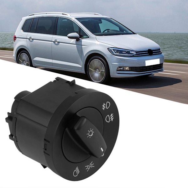 Strålkastare Dimljuskontrollknapp för Golf MK5 6 Jetta MK3 Tiguan Passat 1K0941431Q