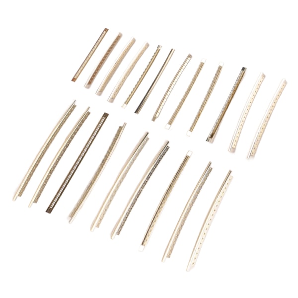 Gitar Fret Wires Kit Kobber Nikkel Fretwire Gripebrett Reservedeler Tilbehør GG07