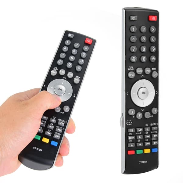 CT-8003 Multifunksjonell TV Erstatningsfjernkontroll for Toshiba Kontroller