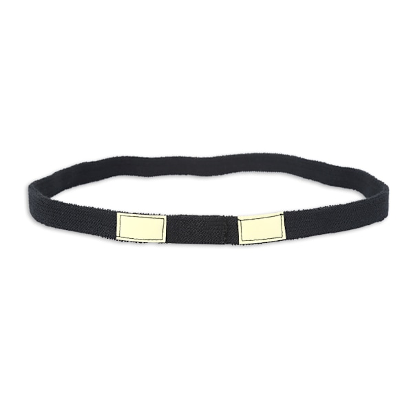 Reflekterande Camo Strap Hjälmband för M1 M88 MICH Military Helmet (svart)