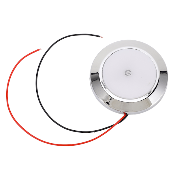 2,8 tommers RV-kuppellampe DC 12V LED-innvendige taklamper med berøringsbryter for RV-yachter