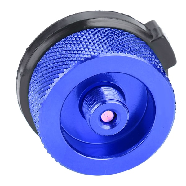 Utomhusspis Brännare Adapter Ingång Skruv Typ Konverterkontakt Ventil Gastank Adapter Blå