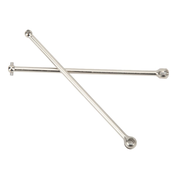 2 stk RC Foran Bak Drivaksel Stål 150mm Full Lengde CVD Dogbone Tilbehør for ARRMA 1/7 1/8 RC Bil Sølv