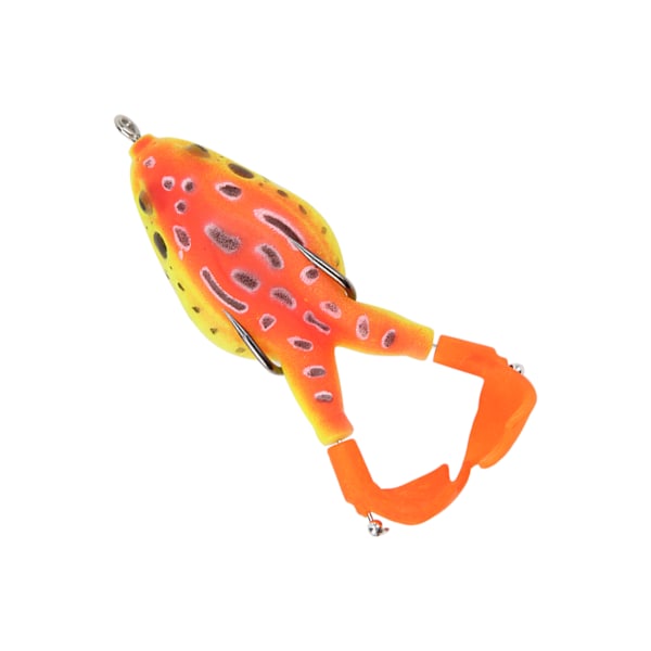 Dobbelpropellfrosk Lokker Fleksibel Tykk Holdbar Kunstig Simulering Fiske Agns 9#