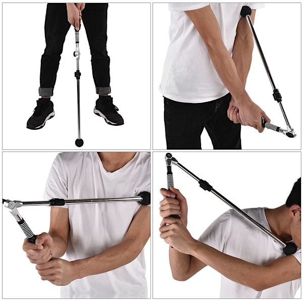 Golfswingträningshjälpmedel Käppstyrka Träning Uppvärmning Swingtränare Träningsutrustning
