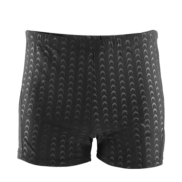 Herr Sport Badkläder Racing Simbyxor Snabbtorka Strumpor Baddräkt (svart 4XL)