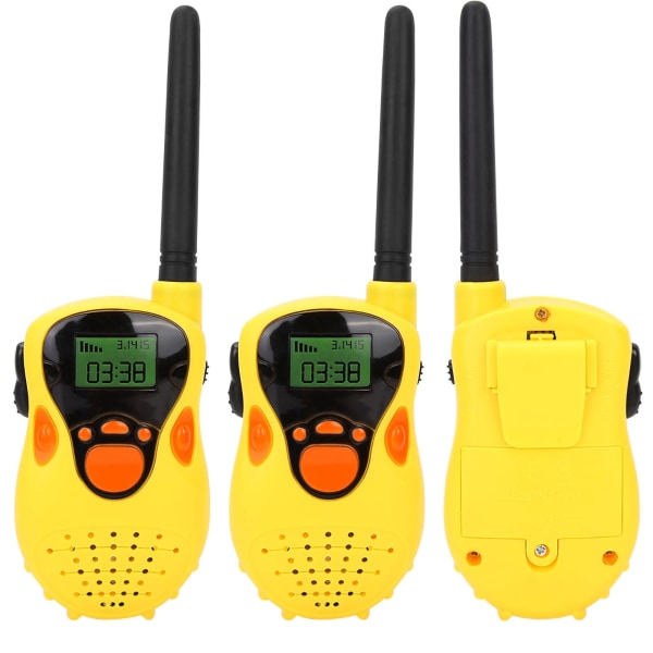 Mini 80-100M Walkie Talkies Elektronisk Radio Interphone Barn utomhusleksak present