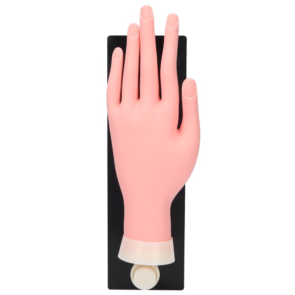 Nail Art Training Practice Hand Manikyr Skyltdocka Fake Hand för Nail Training Display