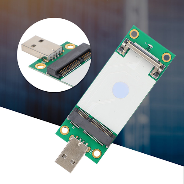 Mini PCI-E til USB Riser-kort til WWAN Test Adapterkort 3G/4G Modul Med SIM-kort