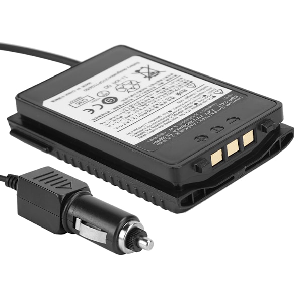 Fordonmonterad Strömadapter Batterieliminator för YAESU FT70DR FT70DS Tvåvägsradio