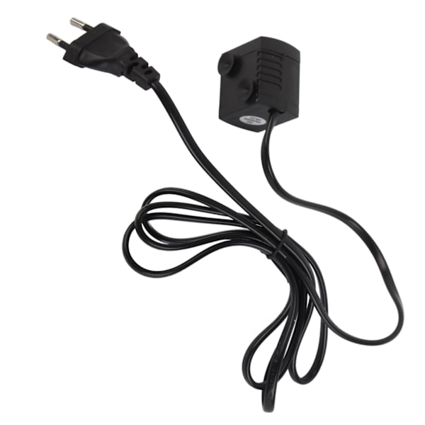 Mini Uppotettava Vedenpumppu Säädettävä Hiljainen IPX8 Vedenkestävä Suihkulähdepumppu Imukappaleella Akvaarioon EU-Pistoke 220‑240V