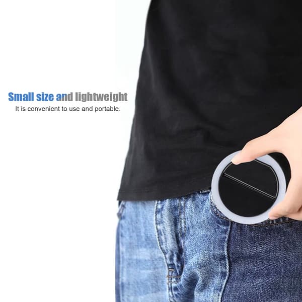 Selfie LED Ring Flash Light Bærbar Telefon Selfie Lampe Lysende Clip Lampe til iPhone (Sort)