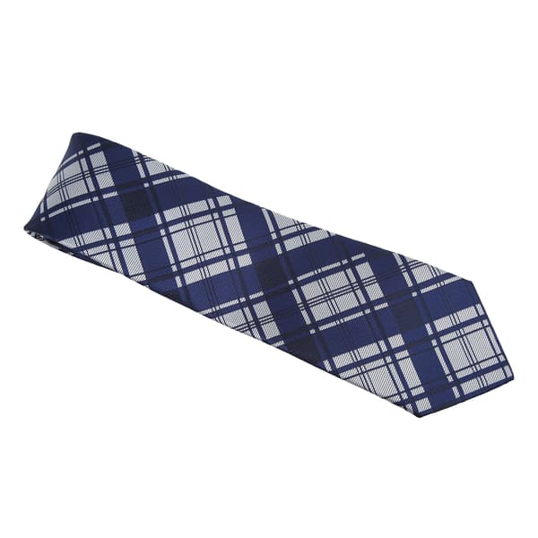 PlaidMen Slips Klassisk Stil Polyester Garn Design Business Slips til Bryllupper Fester Forretning