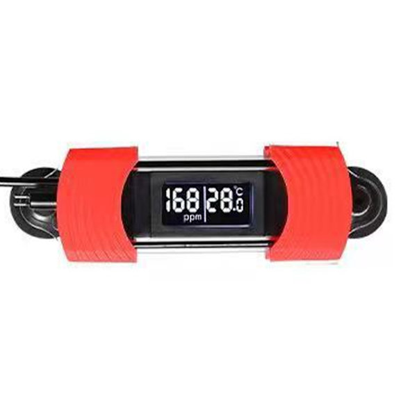 Akvarium Termometer HD Digital Display USB-drevet Vandtæt Kalibreringstype Akvarium Termometer til Saltvand med TDS Vandkvalitetstest