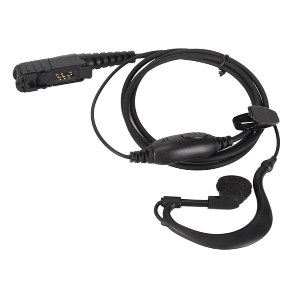 G-formad hörsnäcka med mikrofon Inbyggd PTT Walkie Talkie Headset för Motorola XIR P6600 P6620 E8608 E8668 MTP3100 3150 XPR3300