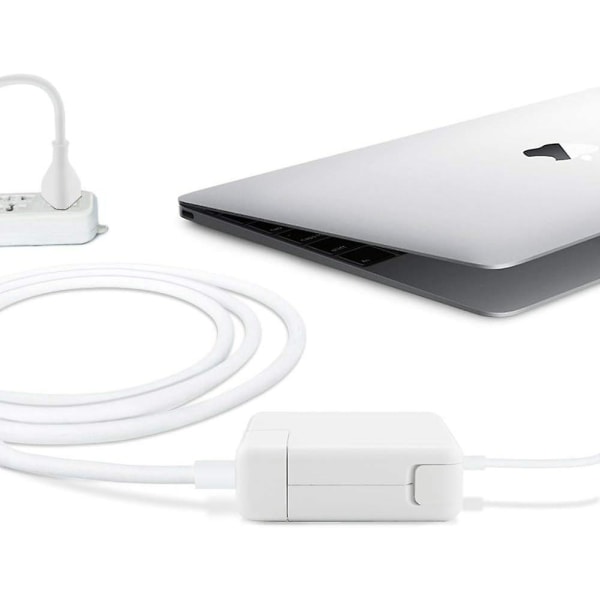 Mac Book Charger-forlængerkabel - Kompatibel med Mags, iBook og alle Mac Book-opladere