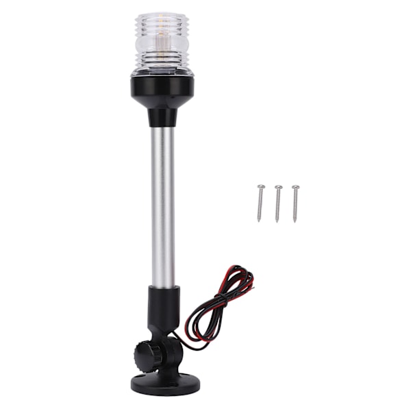 12-tommer LED-ankernavigationslys Vandafvisende 360° bådlys til marine yachter 12V-24V