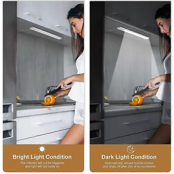 Under-cabinet lighting, wireless LED cabinet lighting for kitchen