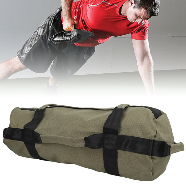 48x20 cm Udendørs Fitness Vægtløftning Sandbag Vægt Justerbare Power Bags til styrketræning