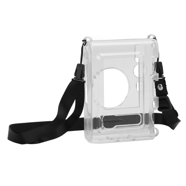 Gennemsigtigt beskyttende etui med strop til Fujifilm Instax Mini Evo-kamera