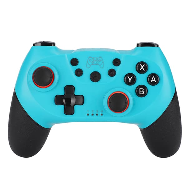 Trådløs Bluetooth Spillkontroll Gamepad med Vibrasjon 6-Akse Somatosensorisk for Switch Hostgreen