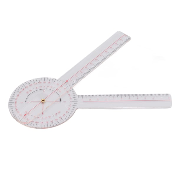 Ortopedisk goniometer - 360° vinkelgradient för knäled, armbåge och axel - liten storlek (20,1 cm/7,9 tum)
