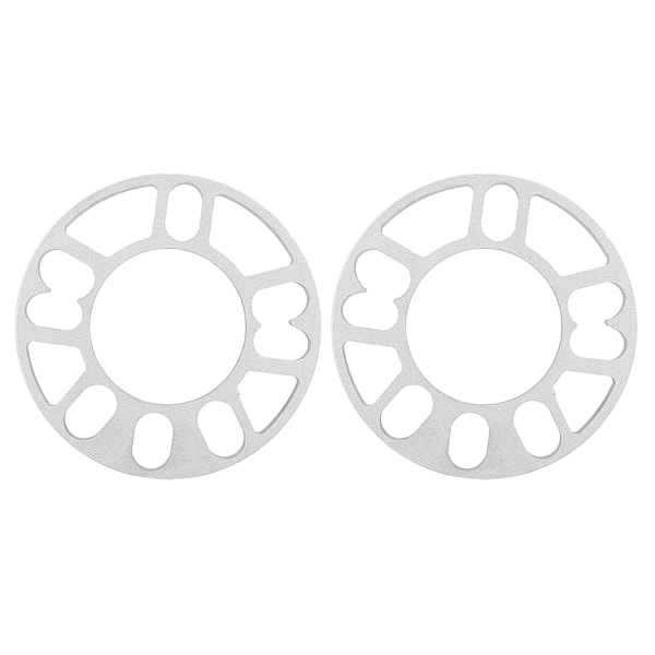 2 st 10mm Hjulspacer i Aluminiumlegering Universal Passar för 4/5 Bult Hjul