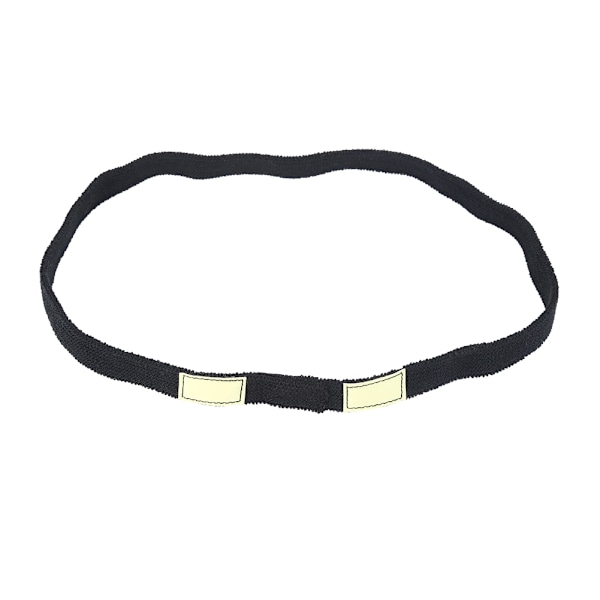 Reflekterende Camo Strap Hjelmrem til M1 M88 MICH Militærhjelm (sort)