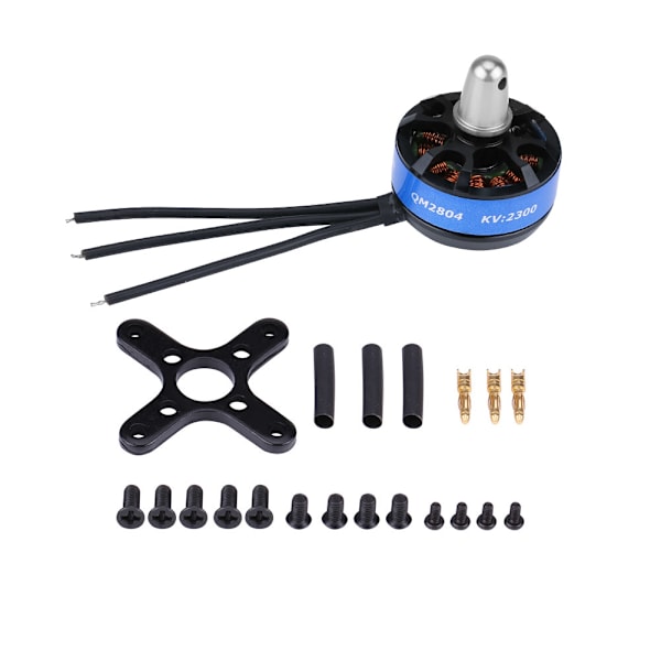 1st QM2804 (2204) 2300KV Racing Borstlös Motor Drone Set för 250 260 280 FPV Quadcopter (CCW)