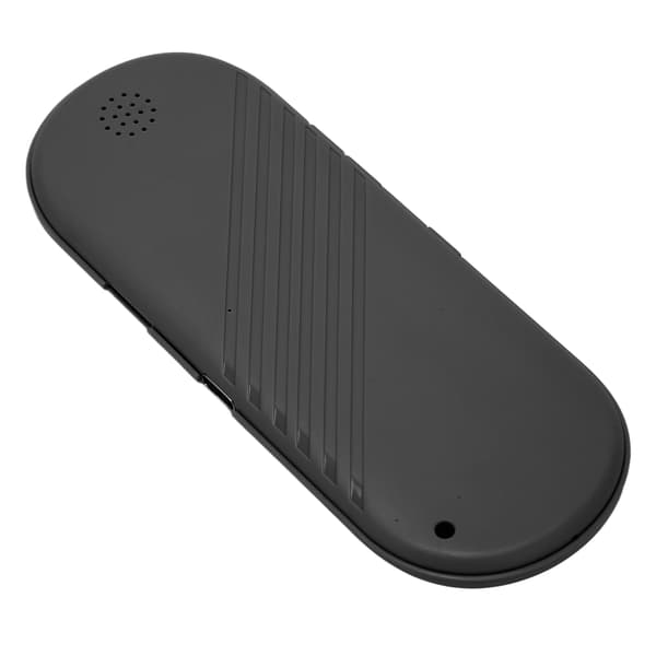 Under Pude Højttaler Multifunktion Stereo Dyb Bas Mini Bluetooth Konduktionshøjttaler til Sovning Sort