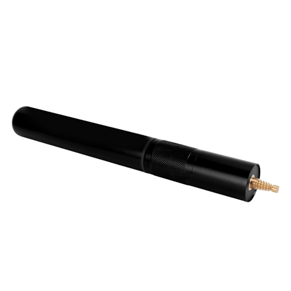 9 tuuman biljarditikun pidennin Teleskooppinen alumiiniseos Pool Cue Extender Musta