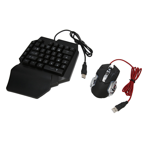 Videospill Tastatur og Mus Konverter RGB Tastatur og Mus Adapter for PS5 PS4 PS3 for Xbox One X S for Switch
