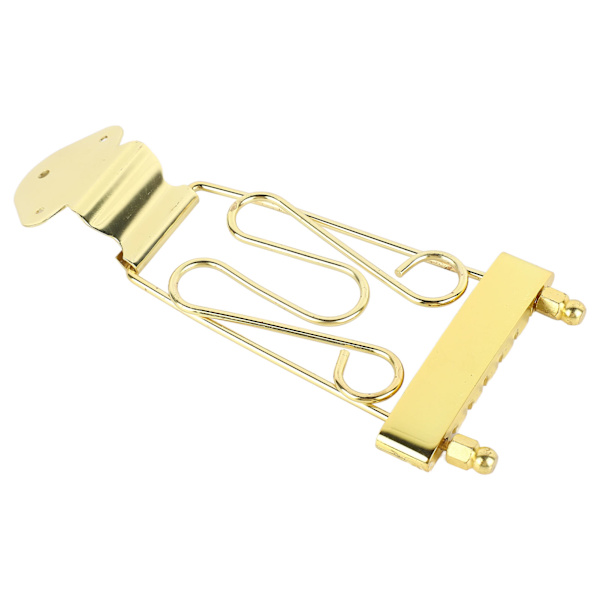 Bass Bridge Tailpiece Sink Alloy 6 Strings Electric Bass Bridge Tailpiece Erstatning Gold