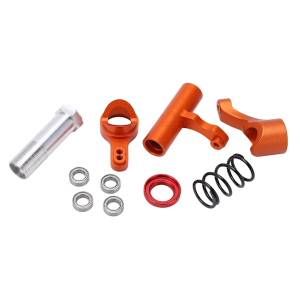 Styreenhed i aluminium RC Bil Styreknuckle Sæt Orange til ZD Racing 1/7 Fjernstyret Køretøj