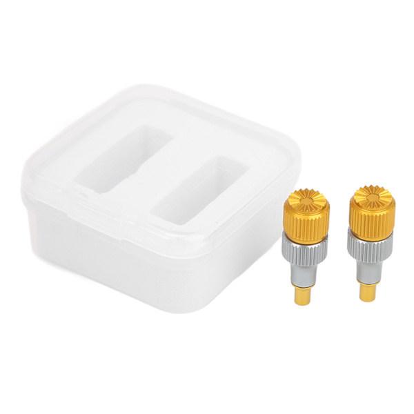 2 stk. Drone Controller Teleskopiske Rocker Joystick Aluminium Legering Guld og Sølv Justerbare Forlængelsespinde til Mini 3 Pro