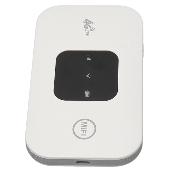 4G WiFi-reititin 150Mbps SIM-korttipaikalla, tukee 10 laitetta, 2100mAh akku, 4G LTE USB WiFi-modeemi toimistoon, matkalle ja kotiin