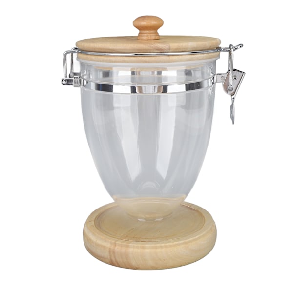 Kaffebeholder Løs Te Kaffe Sukker Nøtter Beholder Klar Mat Oppbevaringskrukke Med Lufttett Lokk L 1300mL