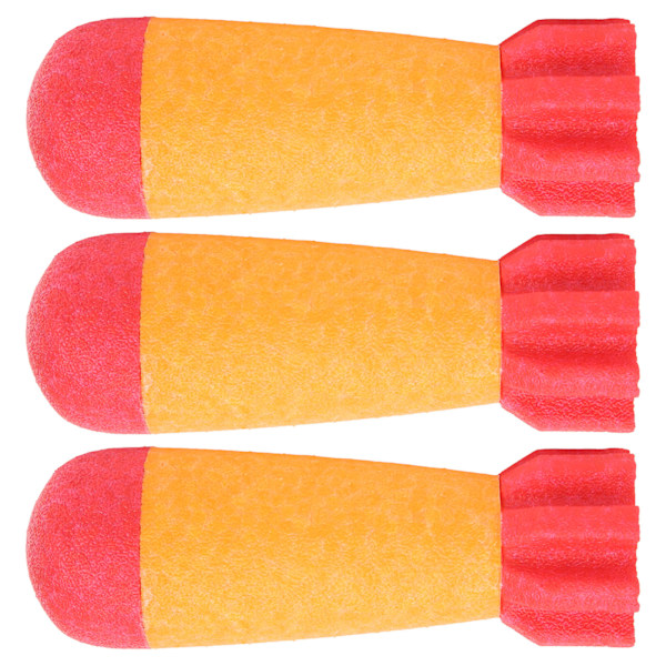 3st EVA Hollow Foam Dart Shooting Ball Mjukt skum Rocket Ball Shooting Game för pojkar och flickor
