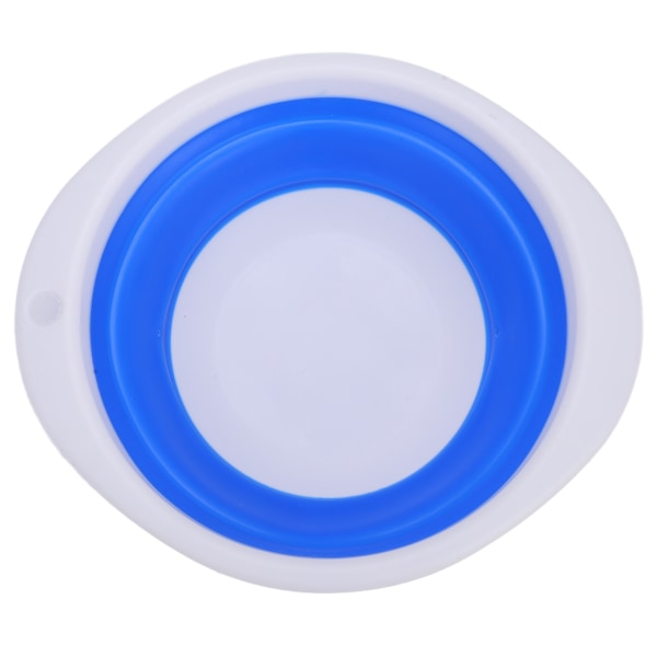 Fällbart handfat Bärbar multifunktionell plastgummi grönsakstvätthink för resor23x20x7cm