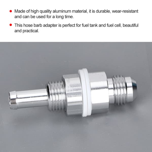 AN6 - 5/16 slangnippeladapter för bränsletank bränslecell biltillbehör